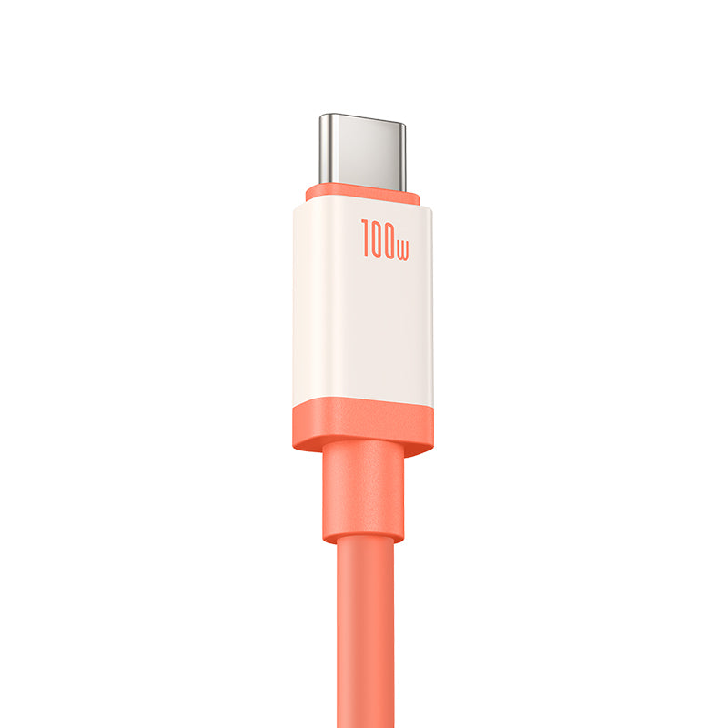 Kabl za podatke i punjenje USB-A - USB-C Baseus Zero Degree Series, 100W, 2m, Crveni