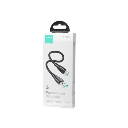 Kabl za prenos podataka i punjenje USB-C - Lightning Joyroom S-A11, 20W, 0.25m, Crni
