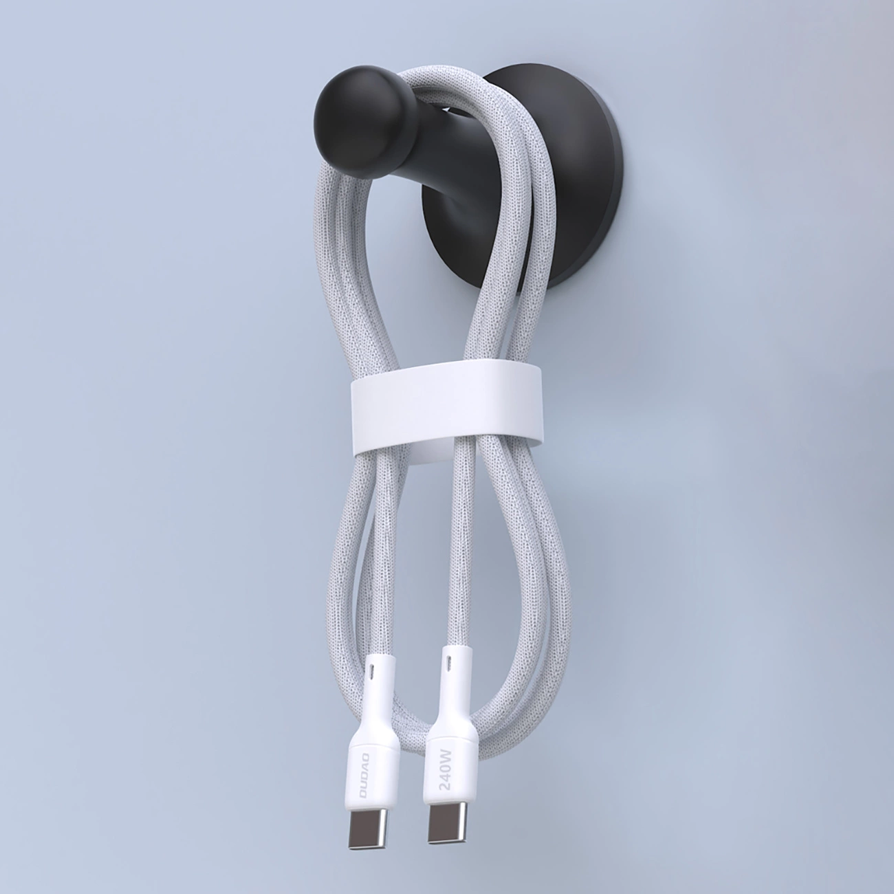 Kabl za podatke i punjenje USB-C - USB-C Dudao L9C Max, 240W, 2m, Bela