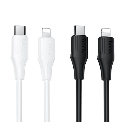 Kabl za podatke i punjenje USB-C - Lightning HOCO X124, 27W, 1m, Crni