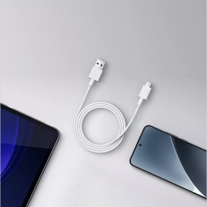 Kabl za Prenos Podataka i Punjenje USB-C - USB-C Xiaomi, 120W, 1m, Beli BHR087KGL