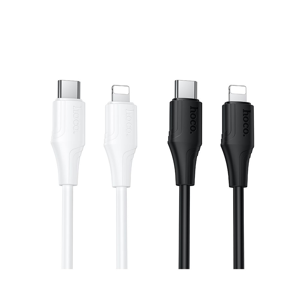 Kabl za podatke i punjenje USB-C - Lightning HOCO X124, 27W, 1m, Beli
