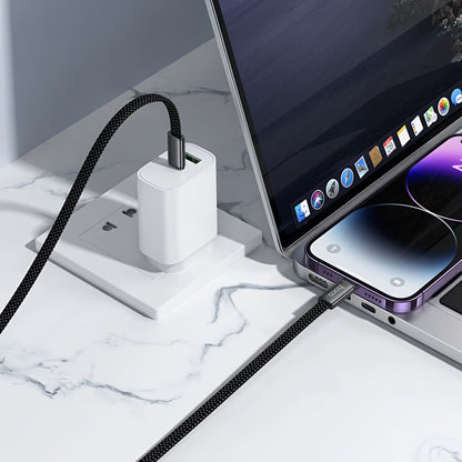 Kabl za prenos podataka i punjenje USB-C - Lightning HOCO X125, 30W, 1m, Crni