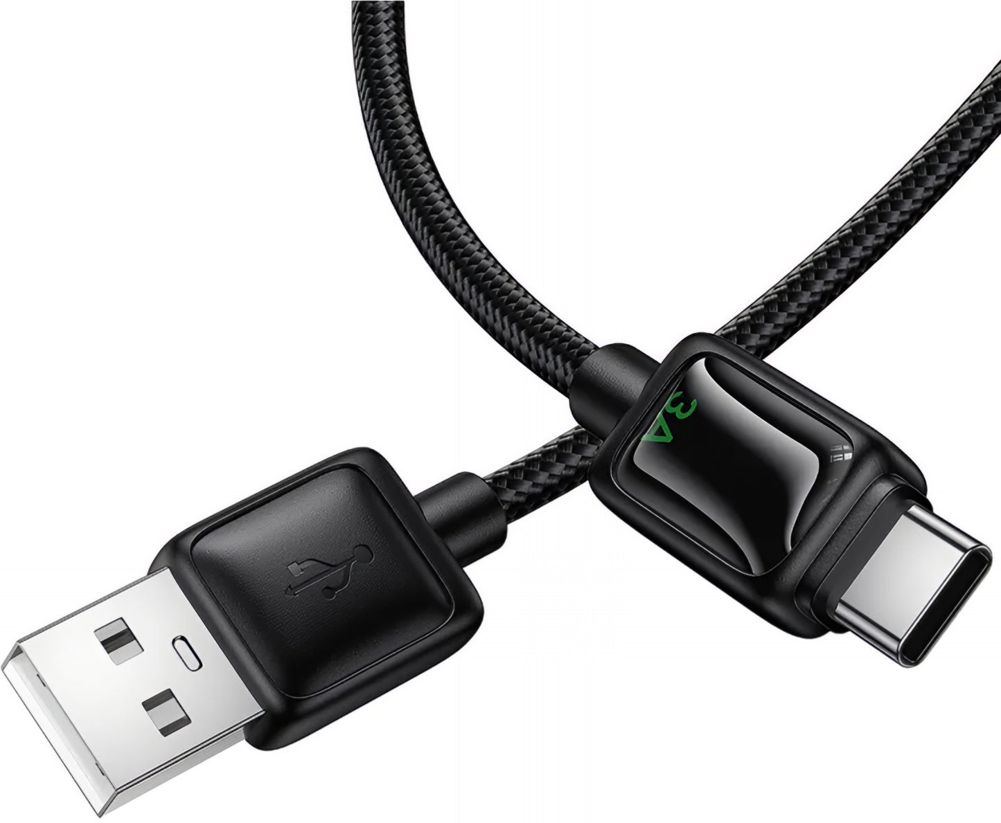 Kabl za podatke i punjenje USB-A - USB-C HOCO U146, 36W, 1.2m, Crni