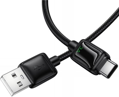 Kabl za podatke i punjenje USB-A - USB-C HOCO U146, 36W, 1.2m, Crni