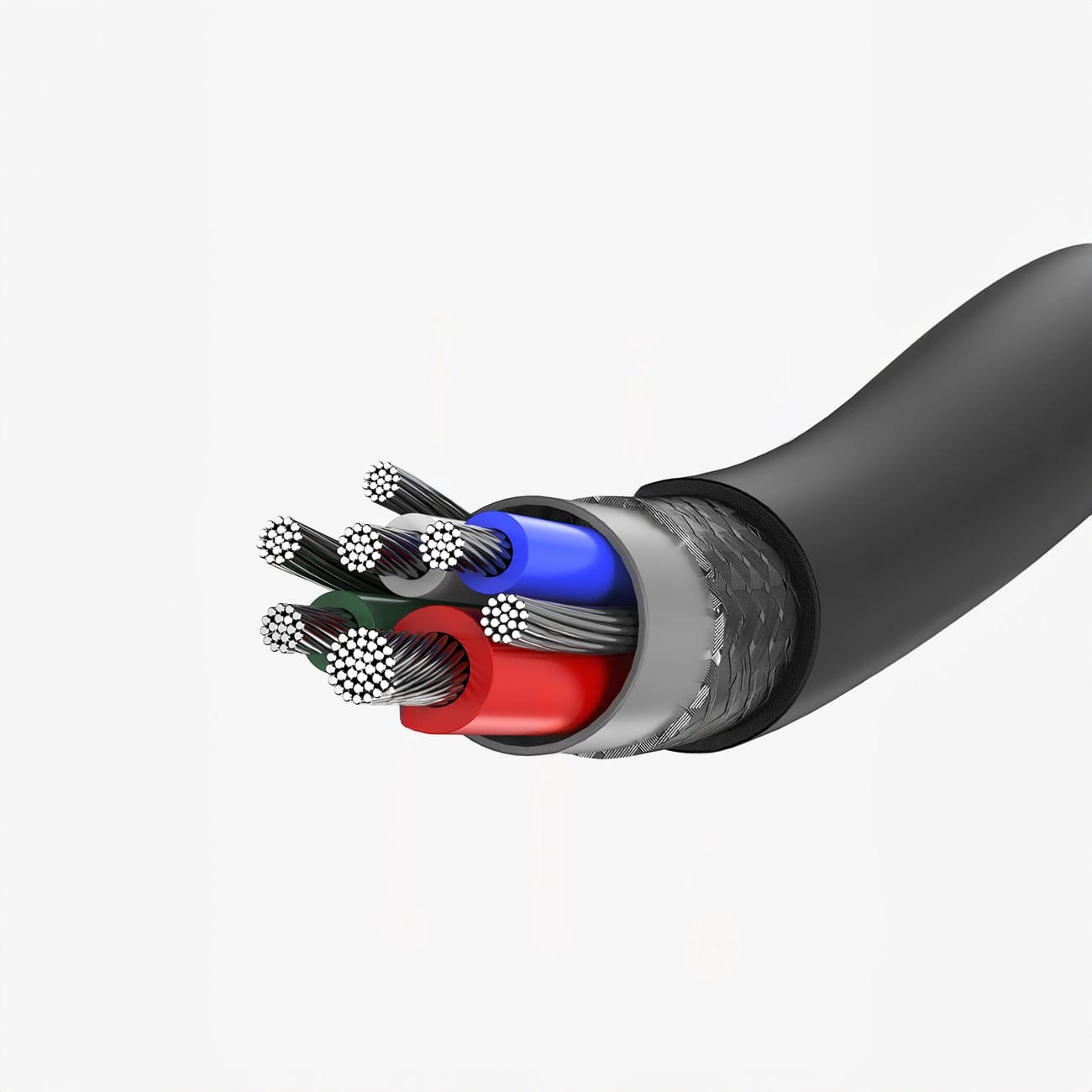 Kabl za prenos podataka i punjenje USB-C - USB-C UGREEN US300, 100W, 2m, Crni