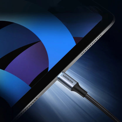 Kabl za Prenos Podataka i Punjenje USB-C - USB-C UGREEN US316, 100W, 0.5m, Sivi