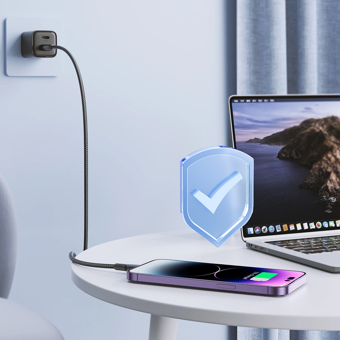 Kabl za podatke i punjenje USB-A - Lightning Joyroom S-A11, 18W, 1.2m, Crni