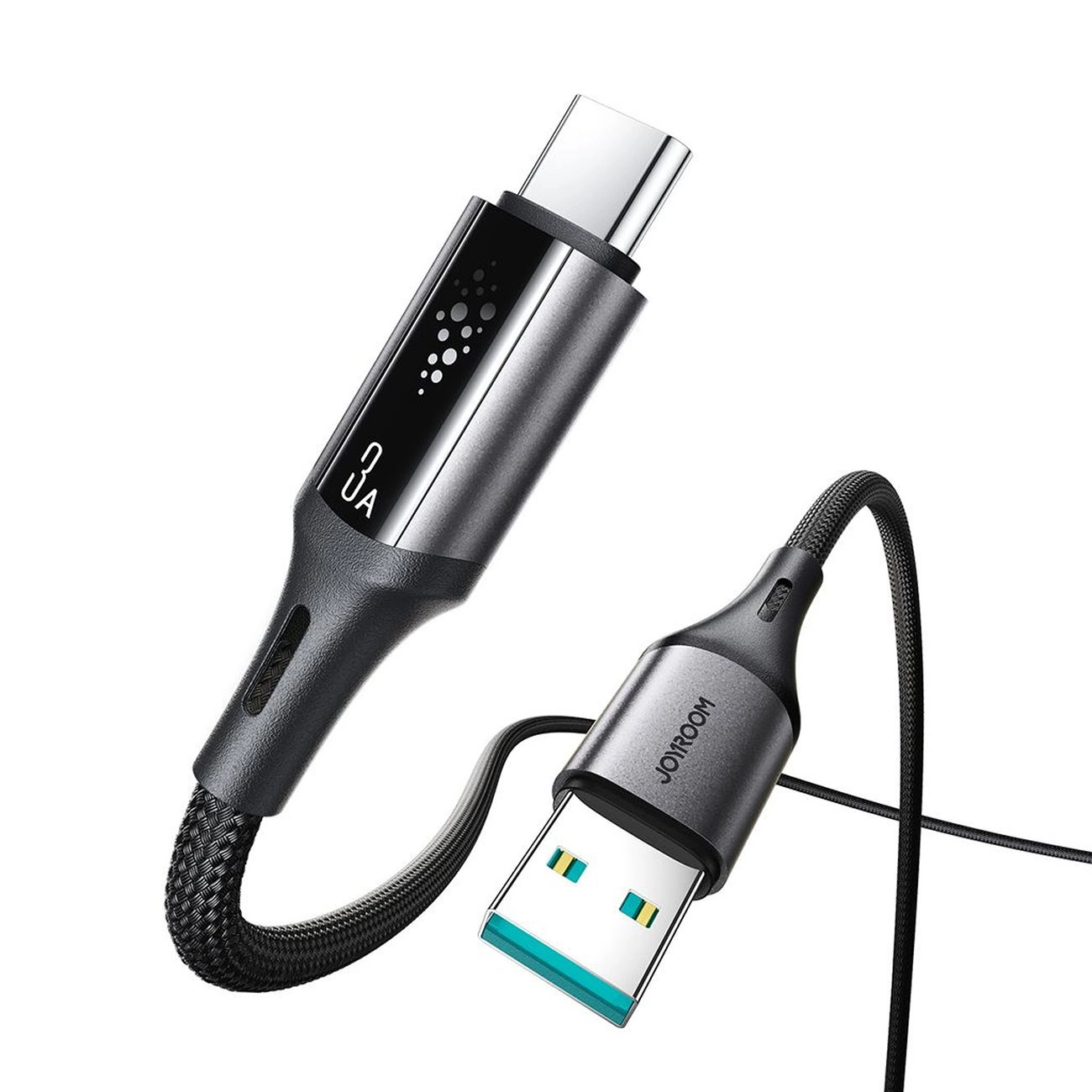 Kabl za podatke i punjenje USB-A - USB-C Joyroom S-A60 StarTalk, 18W, 1.2m, Crni