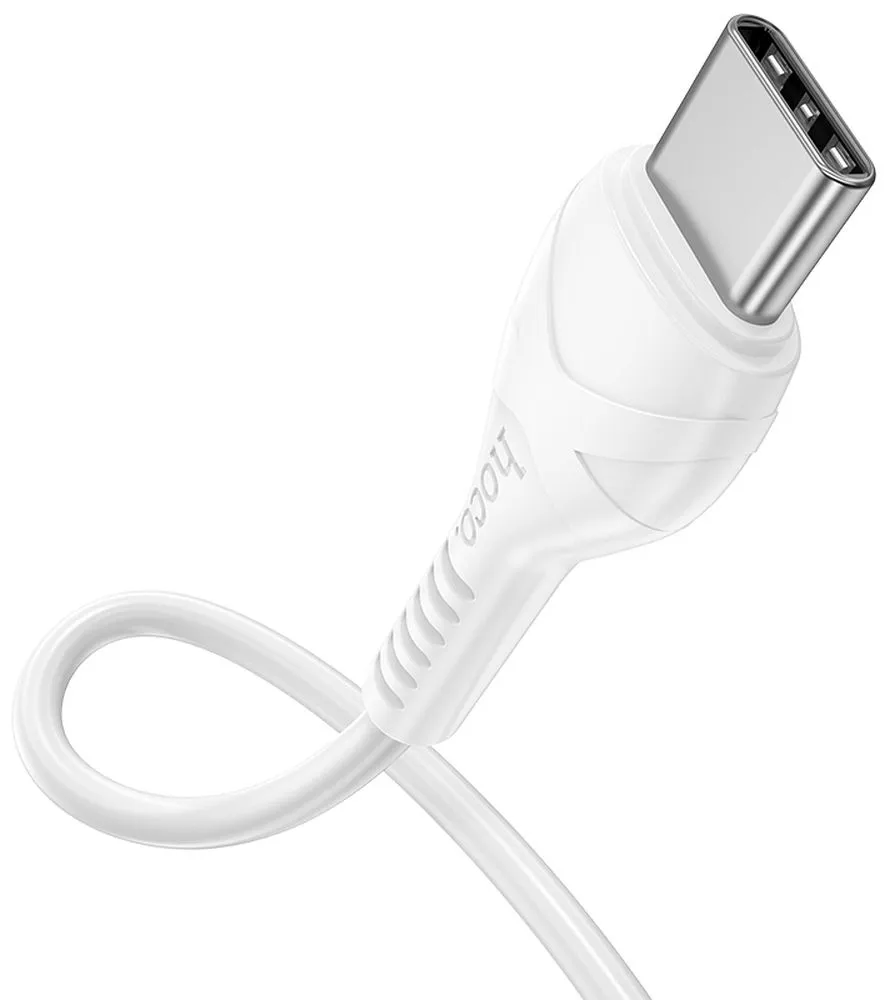 Kabl za podatke i punjenje USB-C - USB-C HOCO X37, 60W, 1m, Beli