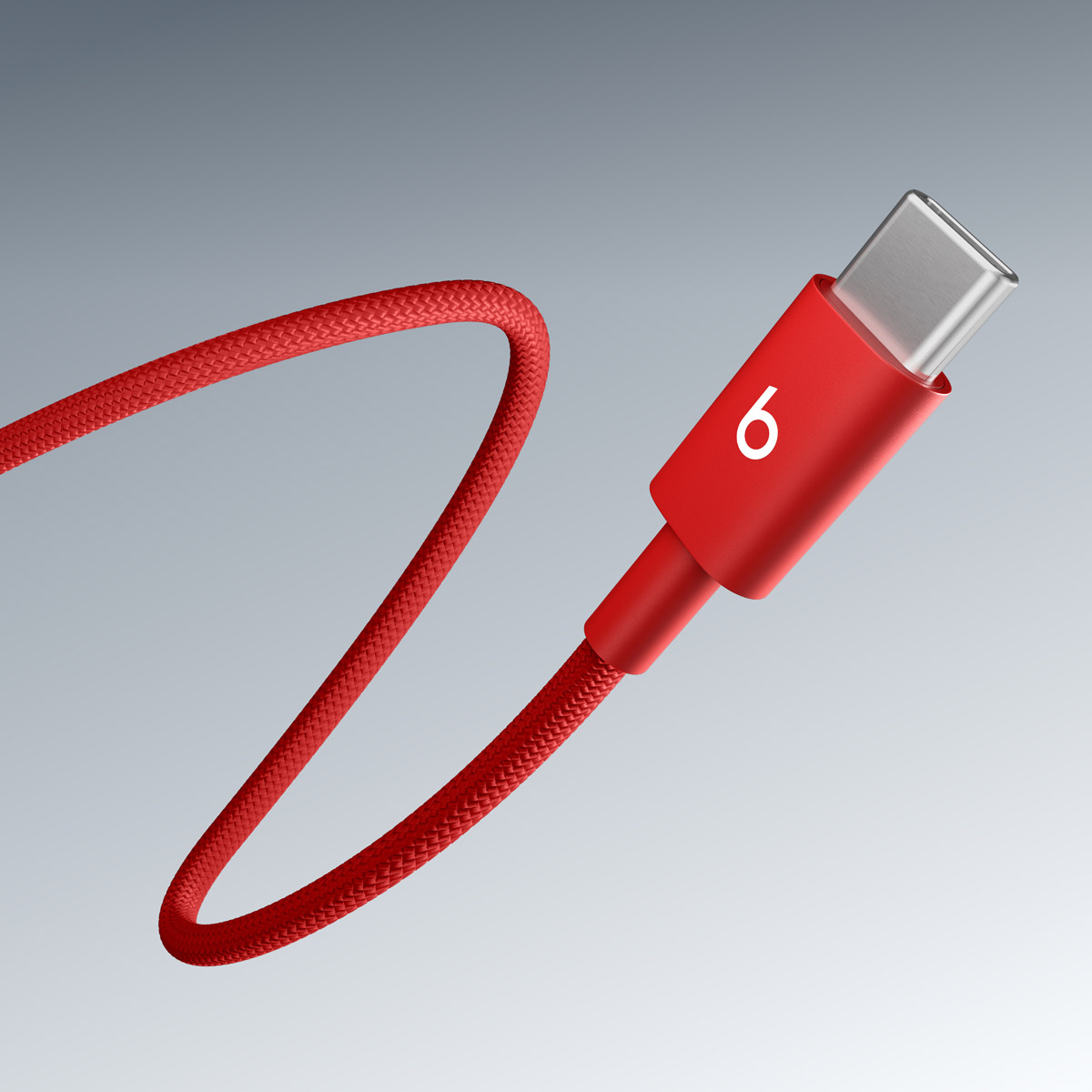 Kabl za podatke i punjenje USB-C - USB-C Beats, 1.5m, Crveni MDGF4ZM/A