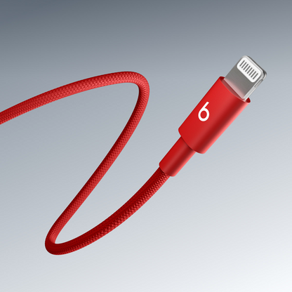 Kabl za podatke i punjenje USB-C - Lightning Beats, 1.5m, Crveni MFEH4ZM/A