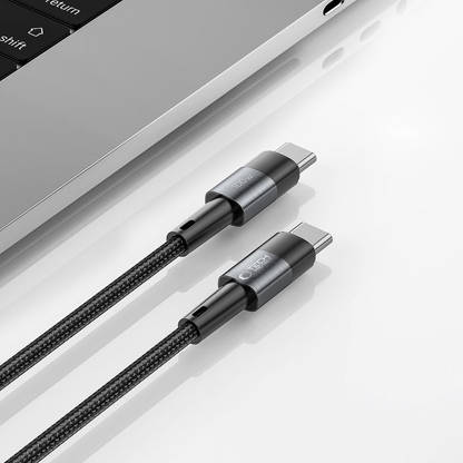 USB-C - USB-C kabl za prenos podataka i punjenje Tech-Protect Ultraboost, 100W, 3m, Siva