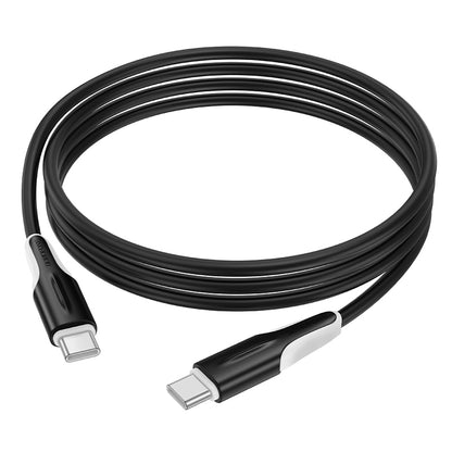USB-C - USB-C kabl za prenos podataka i punjenje Borofone BX119 New, 60W, 1m, Crni