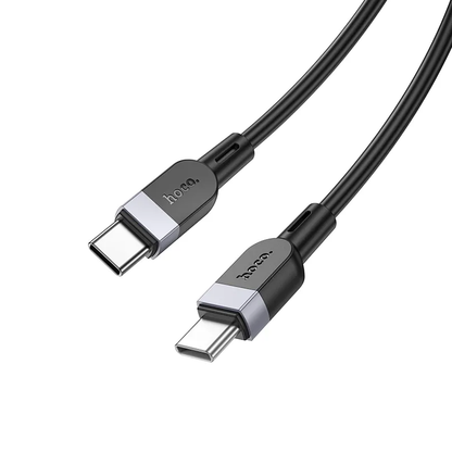 USB-C - USB-C HOCO X109 kabl za prenos podataka i punjenje, 60W, 3m, Crna