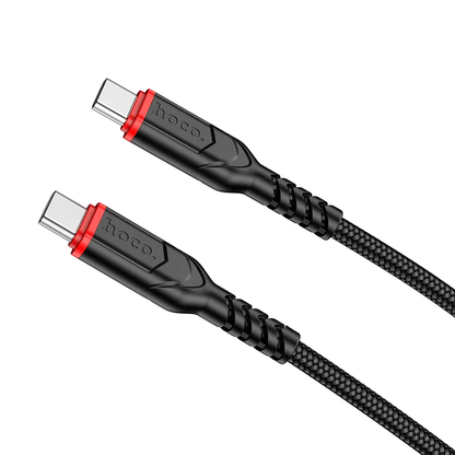 USB-C - USB-C HOCO X59 Victory kabl za prenos podataka i punjenje, 60W, 3m, Crna