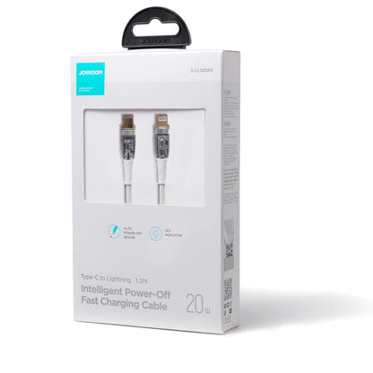 USB-C - Lightning kabl za prenos podataka i punjenje Joyroom S-CL020A3, 20W, 1.2m, Bela