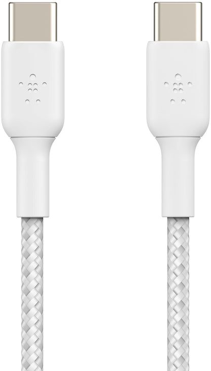 Kabl za prenos podataka i punjenje USB-C - USB-C Belkin BoostCharge Pro, 60W, 2m, Bela CAB004bt2MWH
