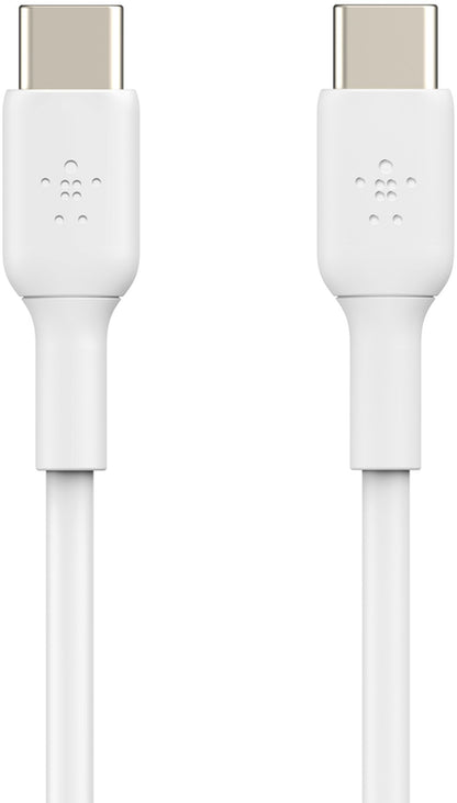 USB-C - USB-C kabl za prenos podataka i punjenje Belkin BoostCharge, 60W, 2m, bela boja CAB003bt2MWH