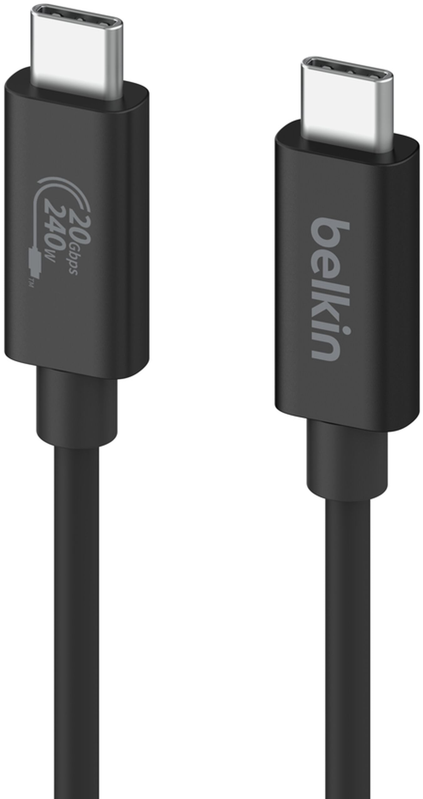 Kabl za prenos podataka i punjenje USB-C - USB-C Belkin Connect, 240W, 2m, Crni INZ004bt2MBK