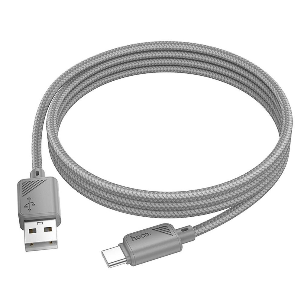 Kabl za prenos podataka i punjenje USB-A - USB-C HOCO X113, 18W, 1m, Siva