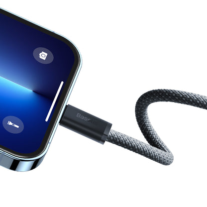 Kabl za podatke i punjenje USB-C - Lightning Baseus Dynamic Series, 20W, 1m, Sivi CALD000016