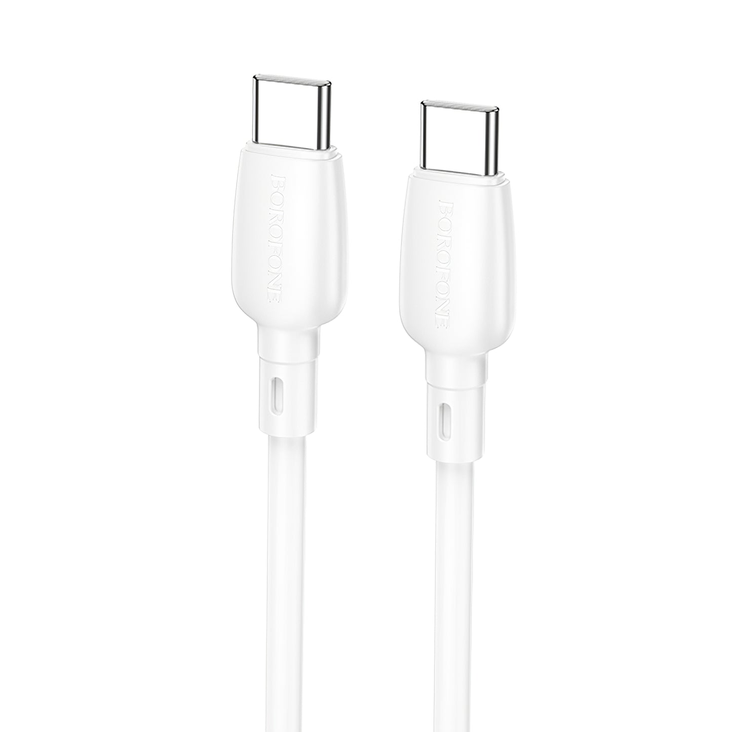 Kabel za Prijenos Podataka i Punjenje USB-C - USB-C Borofone BX93, 60W, 1m, Bijeli