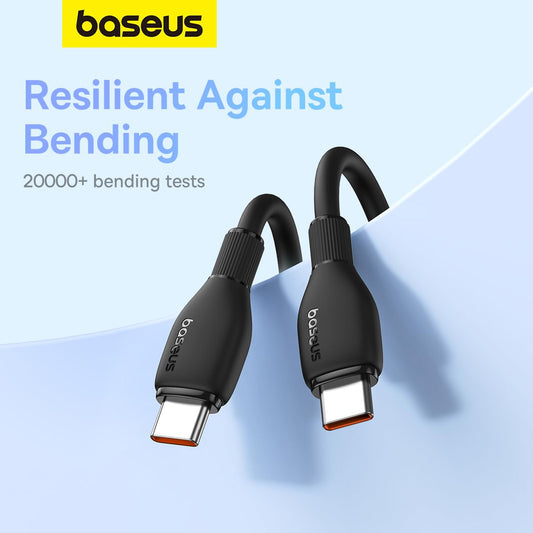 USB-C Data and Charging Cable - USB-C Baseus Pudding, 100W, 1.2m, Black P10355702111-00 