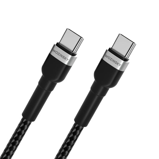 Kabl za prenos podataka i punjenje USB-C - USB-C WZK WNBCC2, 65W, 2m, Crni