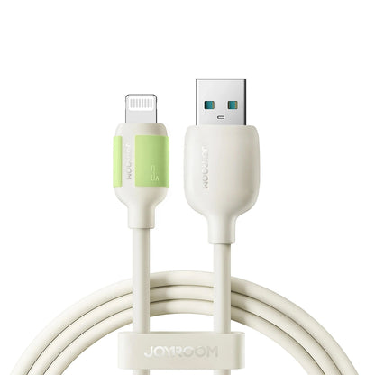 Kabl za prenos podataka i punjenje USB-A - Lightning Joyroom S-A53, 18W, 1.2m, Bež