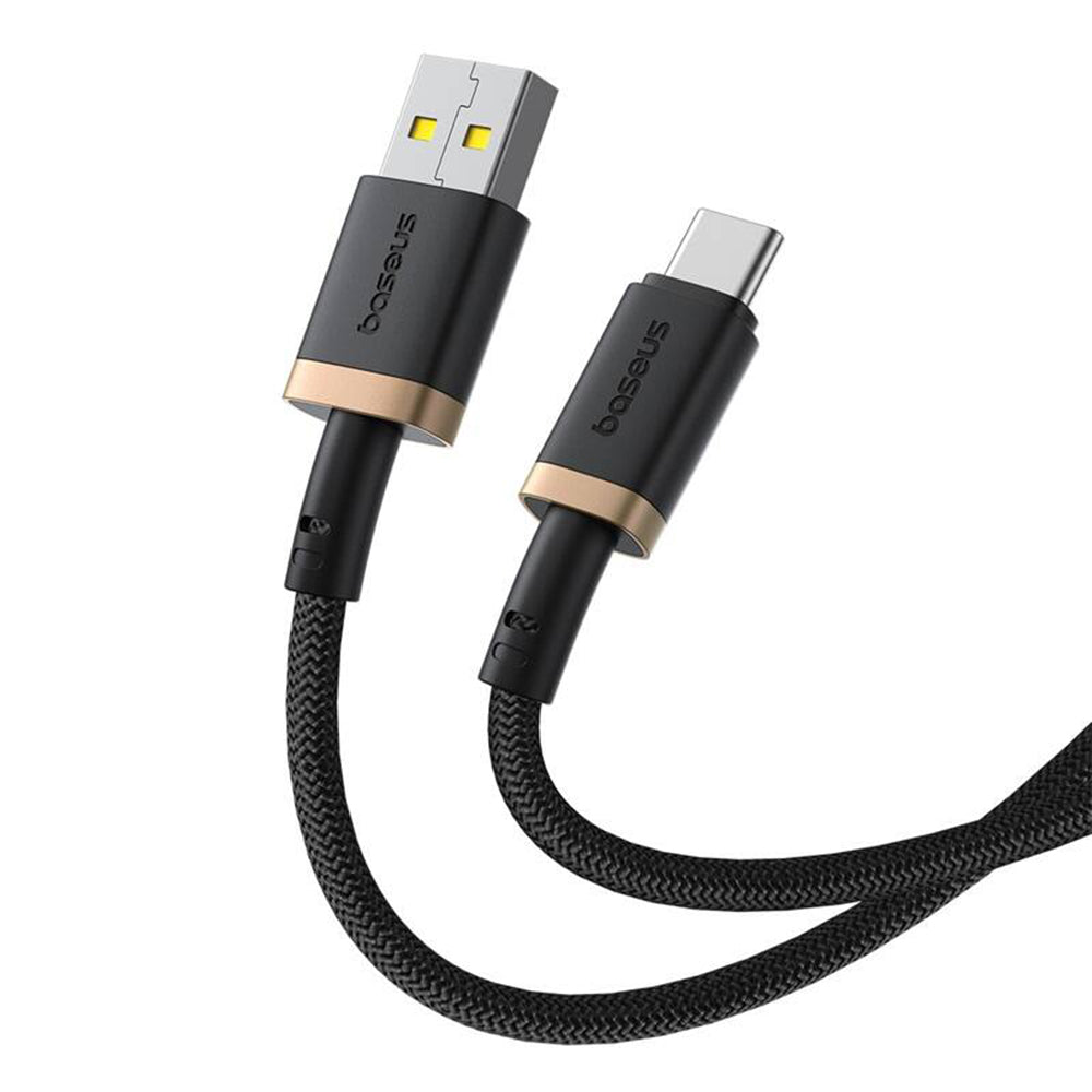 Kabl za prenos podataka i punjenje USB-A - USB-C Baseus Dura Series, 60W, 1m, Zlatni P10377802U01-00