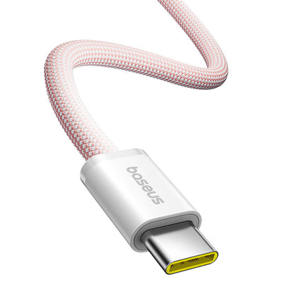 Kabl za prenos podataka i punjenje USB-C - USB-C Baseus Dynamic 4 Series, 100W, 1m, Roze P10381400411-00