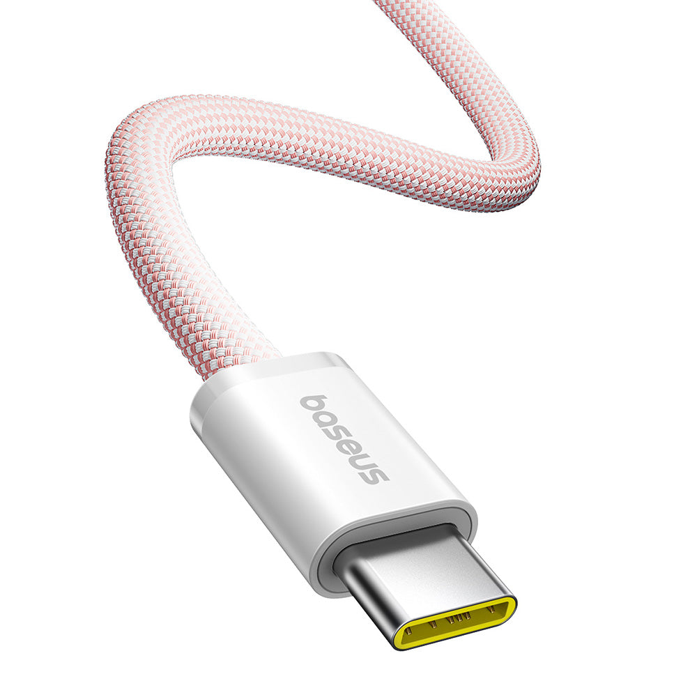Kabl za prenos podataka i punjenje USB-C - USB-C Baseus Dynamic 4 Series, 100W, 2m, Roze P10381400411-01