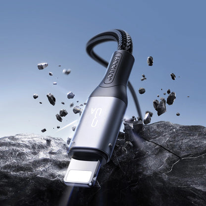 Kabl za podatke i punjenje USB-A - Lightning Joyroom S-A28 Flash, 18W, 2m, Crni