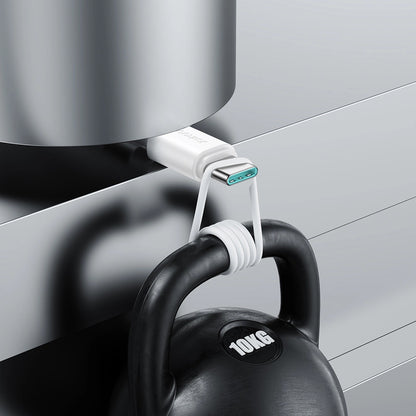 Kabl za podatke i punjenje USB-A - USB-C Joyroom S-A9, 20W, 1m, Bel