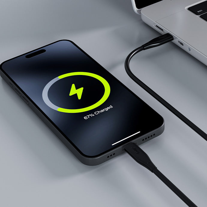 Kabl za podatke i punjenje USB-C - USB-C Allity. AUC-02, 100W, 2m, Crni