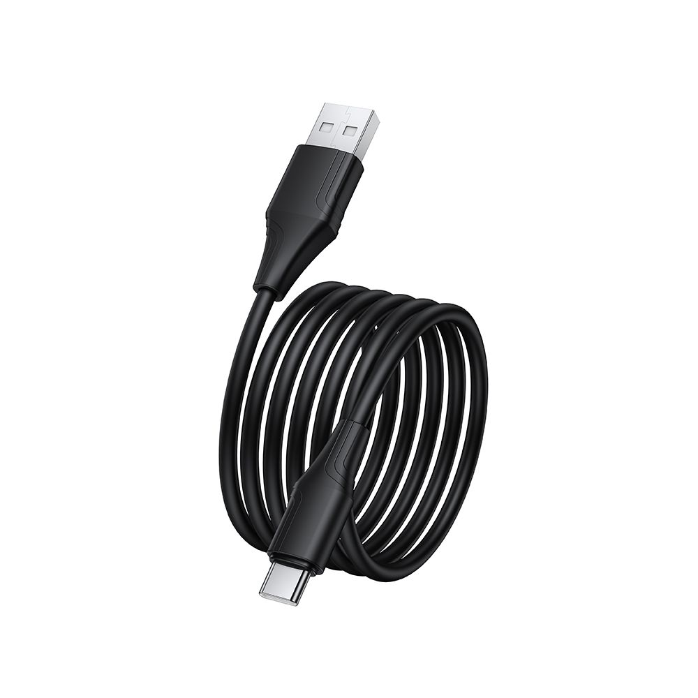 Kabl za podatke i punjenje USB-A - USB-C HOCO X124, 18W, 1m, Crni