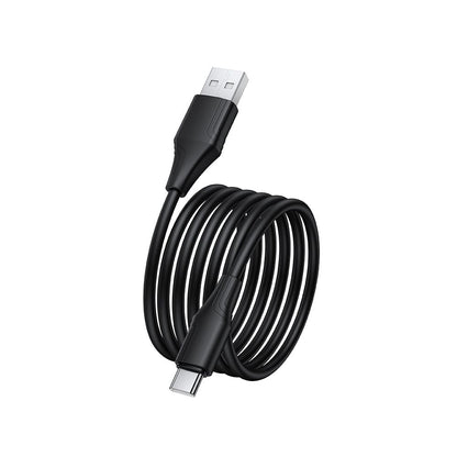 Kabl za podatke i punjenje USB-A - USB-C HOCO X124, 18W, 1m, Crni