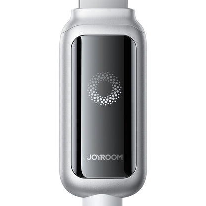 Kabl za prenos podataka i punjenje USB-C - USB-C Joyroom S-A55 StarFlight Display, 100W, 1.2m, Bel