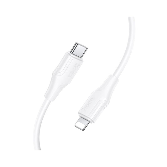 Kabl za podatke i punjenje USB-C - Lightning HOCO X124, 27W, 1m, Beli