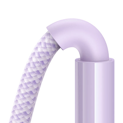 Kabl za prenos podataka i punjenje USB-C - USB-C Baseus Display 2, 100W, 1m, Ljubičasti P10382702511-00