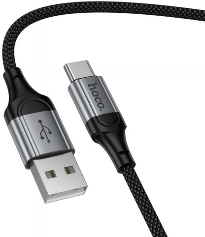 Kabl za podatke i punjenje USB-A - USB-C HOCO X121, 18W, 1.5m, Crni