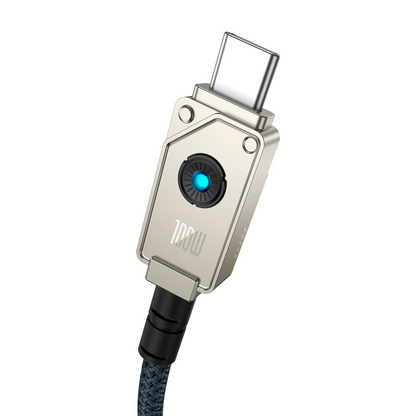 Kabl za prenos podataka i punjenje USB-C - USB-C Baseus Unbreakable, 100W, 2m, Beli P10355800221-01