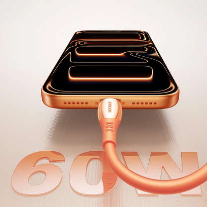 Kabl za podatke i punjenje USB-C - USB-C Joyroom S-A59 Vibrant, 60W, 1.2m, Narandžasti