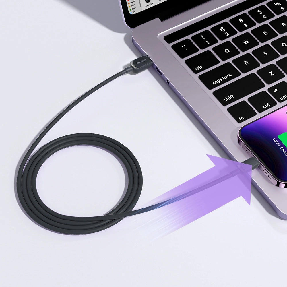 USB-A - Lightning kabl za prenos podataka i punjenje Joyroom S-A14, 18W, 1.2m, Crna