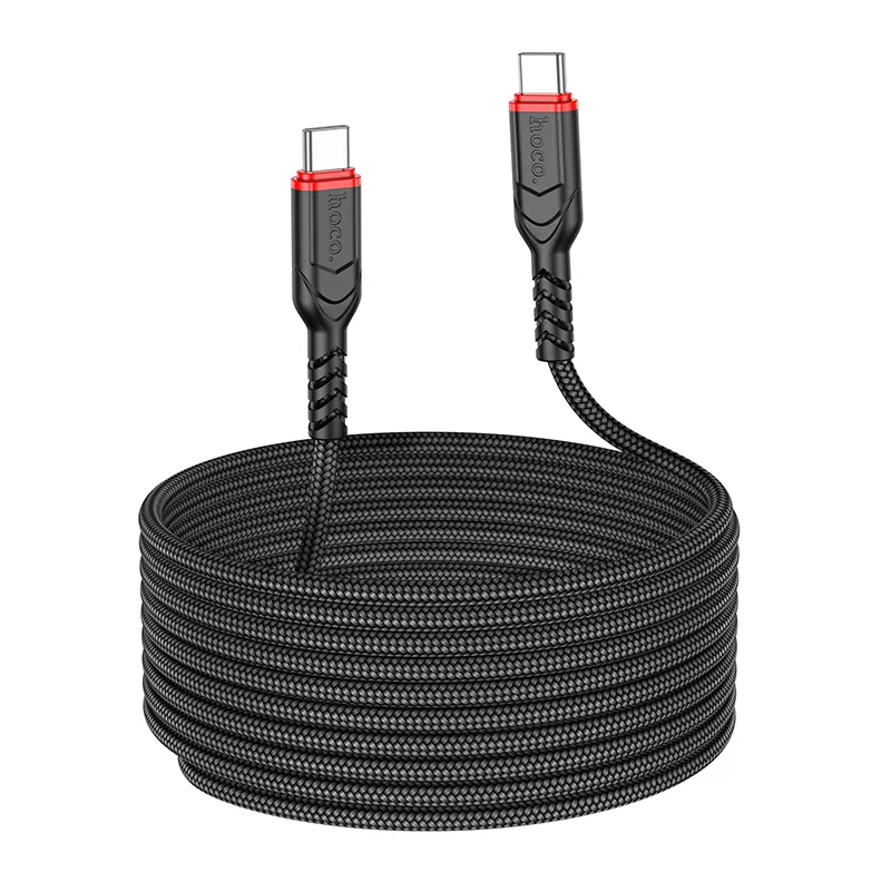 USB-C - USB-C HOCO X59 Victory kabl za prenos podataka i punjenje, 60W, 3m, Crna