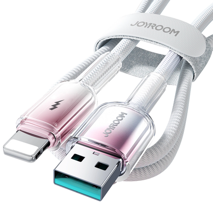 Kabl za prenos podataka i punjenje USB-A - Lightning Joyroom S-A42, 18W, 1.2m, Bela