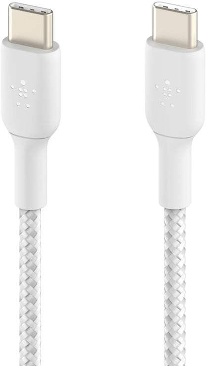 Kabl za prenos podataka i punjenje USB-C - USB-C Belkin BoostCharge Pro, 60W, 2m, Bela CAB004bt2MWH