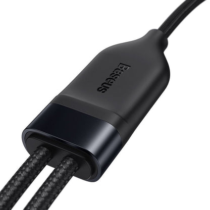 Kabl za prenos podataka i punjenje USB-C - Lightning / USB-C Baseus Flash Series 2in1, 100W, 1.2m, Crni CA1T2-F01