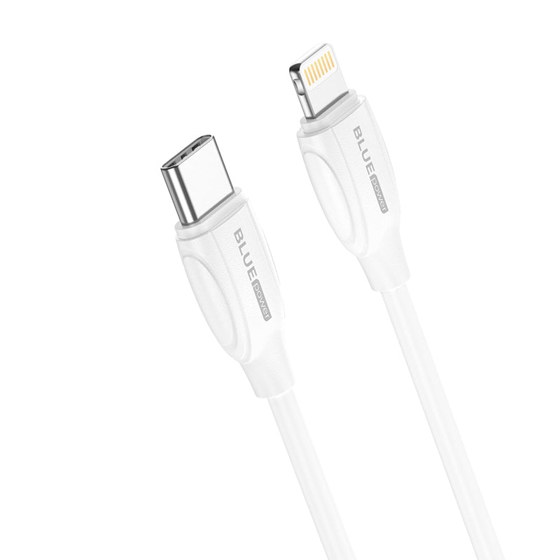 USB-C - Lightning kabel za prijenos podataka i punjenje BLUE Power B2BX19, 18W, 2m, bijeli